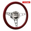 Photo1: Budnik Steering Wheel GTO 13-3/4inch (1)