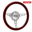 Photo1: Budnik Steering Wheel Stratos 13-3/4inch (1)