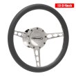 Photo1: Budnik Steering Wheel Tri-Oval 13-3/4inch (1)