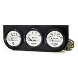 Photo: Auto Gauge 2 1/16inch 3 Gauge Black Console