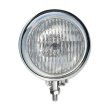 Photo3: 4-1/2 Chrome Smooth Headlight (3)