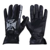 Photo: MOON Equipped Iron Cross Winter Leather Gloves