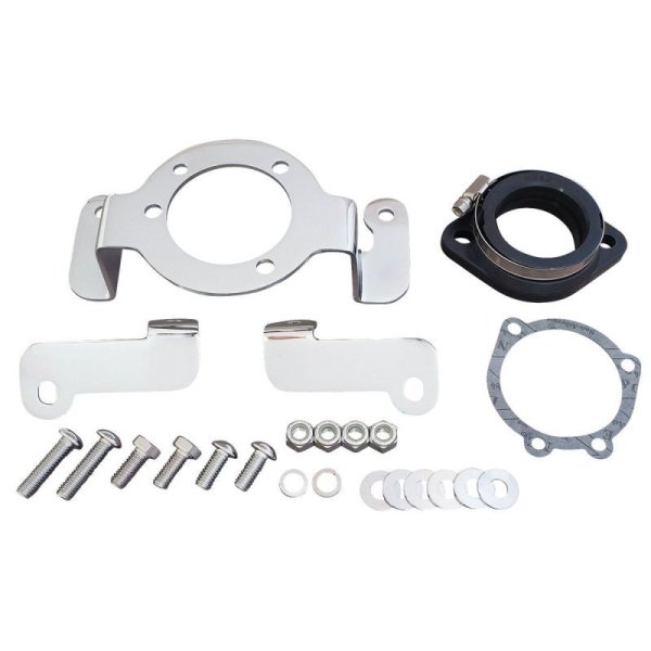 Photo2: CV Carburetor Mount Kit for Shovelhead (2)