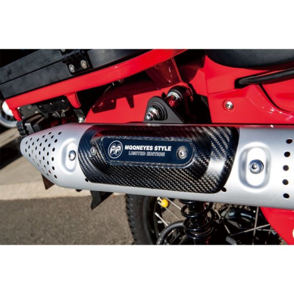 Photo1: Muffler Protector Carbon (1)