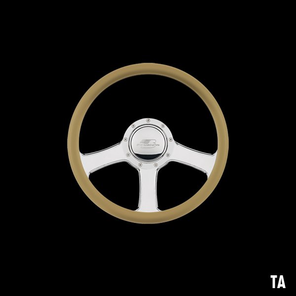 Photo2: Billet Specialties Steering Wheels Anthem 35cm (2)