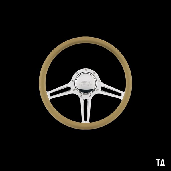 Photo2: Billet Specialties Steering Wheels Speedway 35cm (2)