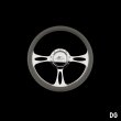 Photo4: Billet Specialties Steering Wheels Fast Lane 35cm (4)