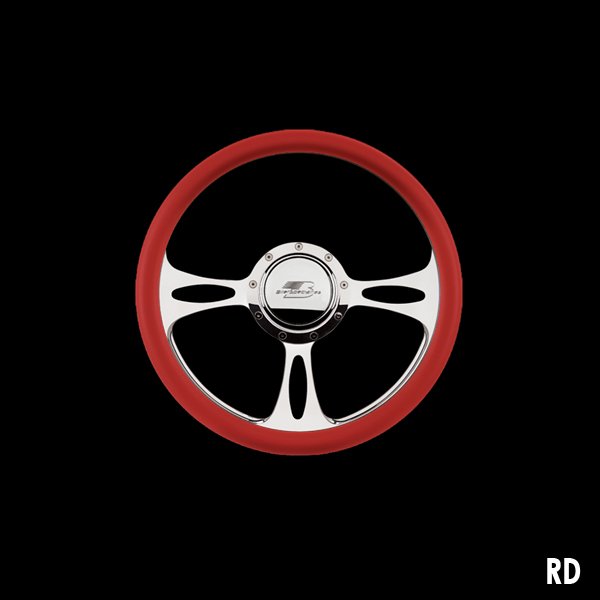 Photo5: Billet Specialties Steering Wheels Fast Lane 35cm (5)