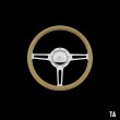 Photo2: Billet Specialties Steering Wheels Split Spoke 35cm (2)