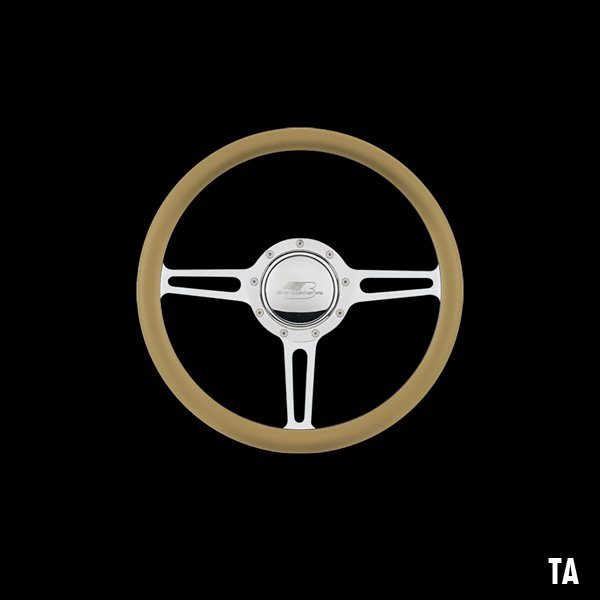 Photo2: Billet Specialties Steering Wheels Split Spoke 35cm (2)