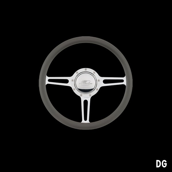 Photo4: Billet Specialties Steering Wheels Split Spoke 35cm (4)