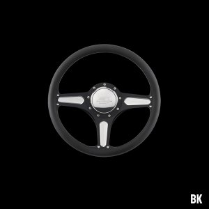 Photo: Billet Specialties Steering Wheels Street Lite 35cm Black Black Anodized