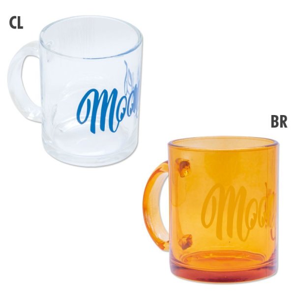 Photo2: MOON Glass Mug (2)