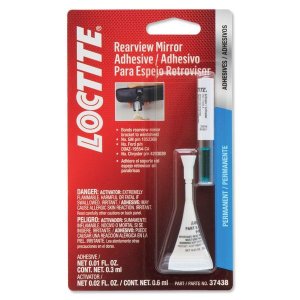 Photo: Rear View Mirror Adhesive