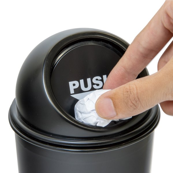 Photo2: Cup Holder Trash Can (2)