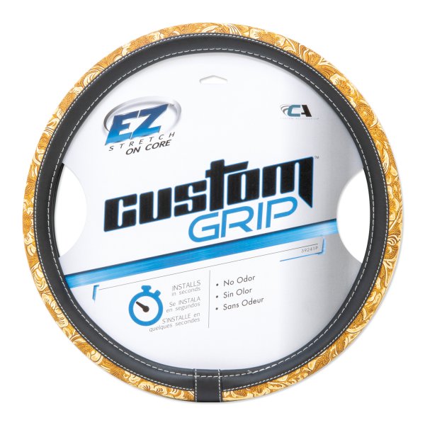 Photo2: Cowboy Boot Steering Wheel Cover (2)