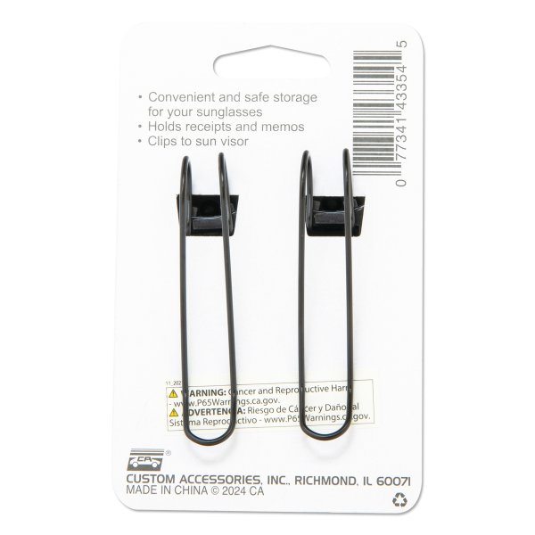 Photo4: Visor Sunglass Clip (4)