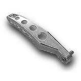 Photo: Chrome Alternator Top Bracket Chevy LWP