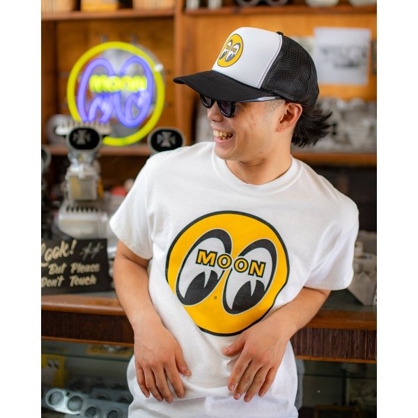 Photo1: MOONEYES USA Original Baseball Cap (1)