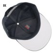 Photo6: MOON Custom Cycle Shop Flat Hat Visor Cap (6)
