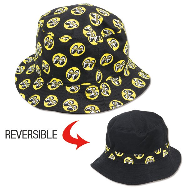 Photo1: EYEBALL Reversible Bucket Hat (1)