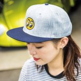 Photo: 【30%OFF】Eyeball Flat Visor Cap