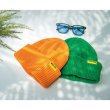 Photo2: MOON Cotton / Acrylic Beanie Cap (2)