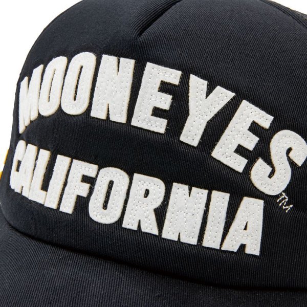 Photo7: MOON Felt Patch Mesh Cap (7)