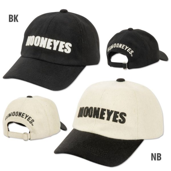 Photo2: MOONEYES Wool B/B Cap (2)
