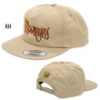 Photo6: MOONEYES Lettering Twill Flat Visor Cap (6)