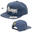 Photo5: MOONEYES Lettering Twill Flat Visor Cap (5)