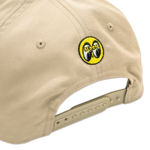 Photo9: MOONEYES Lettering Twill Flat Visor Cap (9)