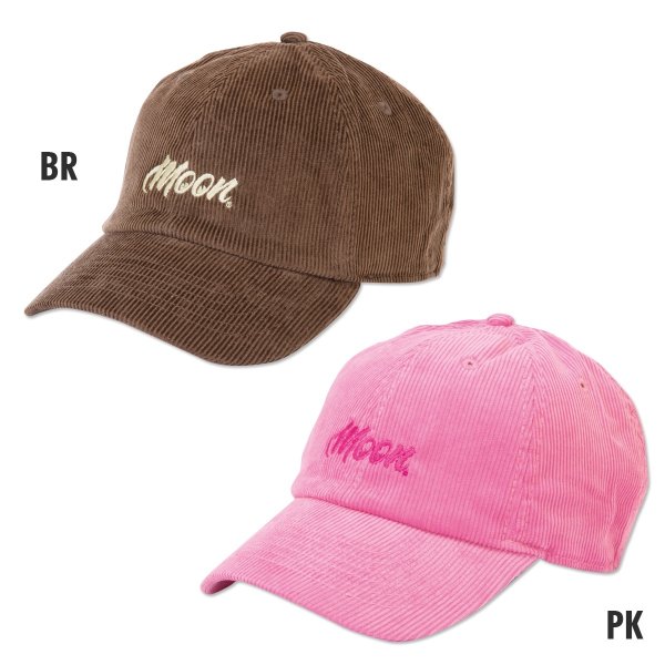 Photo3: MOON Lettering Corduroy Hat (3)