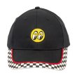 Photo3: MOON Checker Flag Twill Baseball Hat (3)