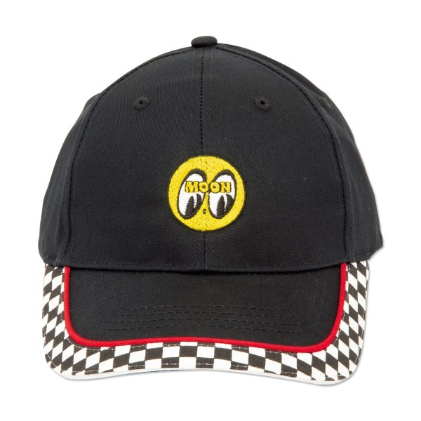 Photo3: MOON Checker Flag Twill Baseball Hat (3)