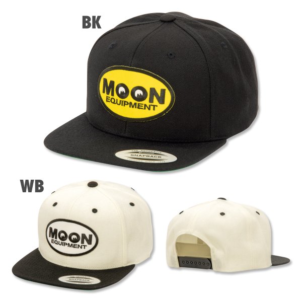 Photo2: MOON Oval Flat Visor Hat (2)