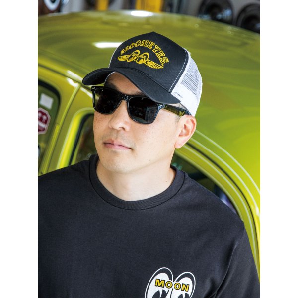 Photo1: Fly with MOON Trucker Hat (1)
