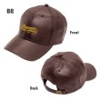 Photo3: MOON Brush Logo Faux Leather Hat (3)