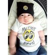 Photo1: MOON Baby Cotton Cap (1)