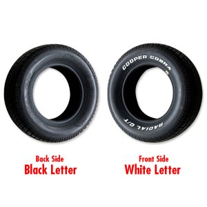Photo: Cooper Radial GT Raised White Letter Tire [Contact Us]