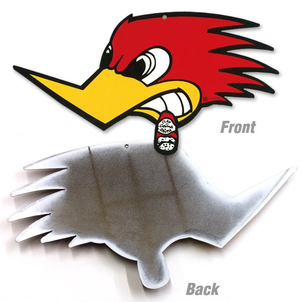 Photo3: Clay Smith Mr. Horsepower Laser Cut Metal Sign (3)