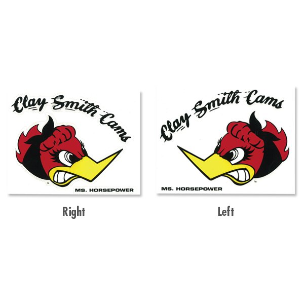 Photo1: Ms Horsepower Sticker (1)