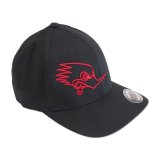 Photo: Clay Smith Flex fit Cap BK/RD