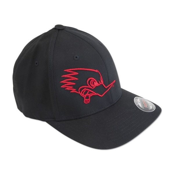 Photo1: Clay Smith Flex fit Cap BK/RD (1)