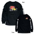 Photo2: Clay Smith  Long Sleeve T-Shirt Black (2)