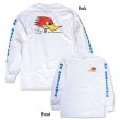 Photo1: Clay Smith  Long Sleeve T-Shirt White (1)