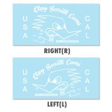 Photo: Clay Smith White Sticker