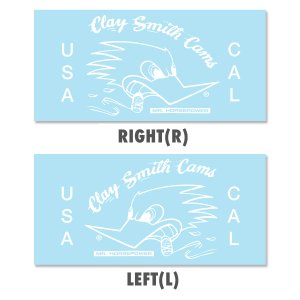Photo: Clay Smith White Sticker