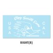 Photo2: Clay Smith White Sticker (2)
