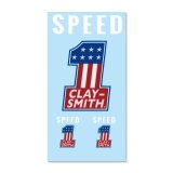 Photo: Clay Smith No. 1 Sticker (Color)